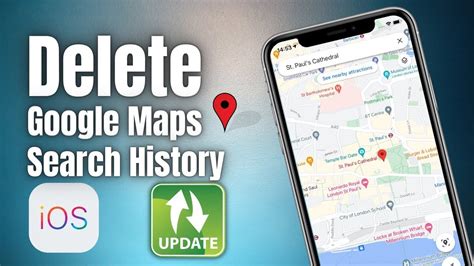 how to delete recent searches in google maps